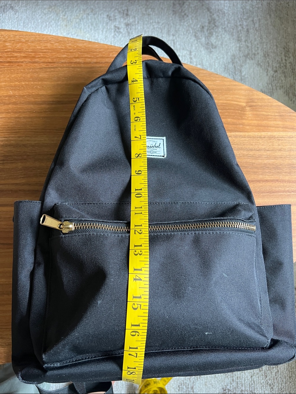 Classic Herschel Black Backpack - Picture 5 of 5